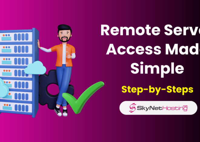 How to Remote Into a Server in 10 Minutes