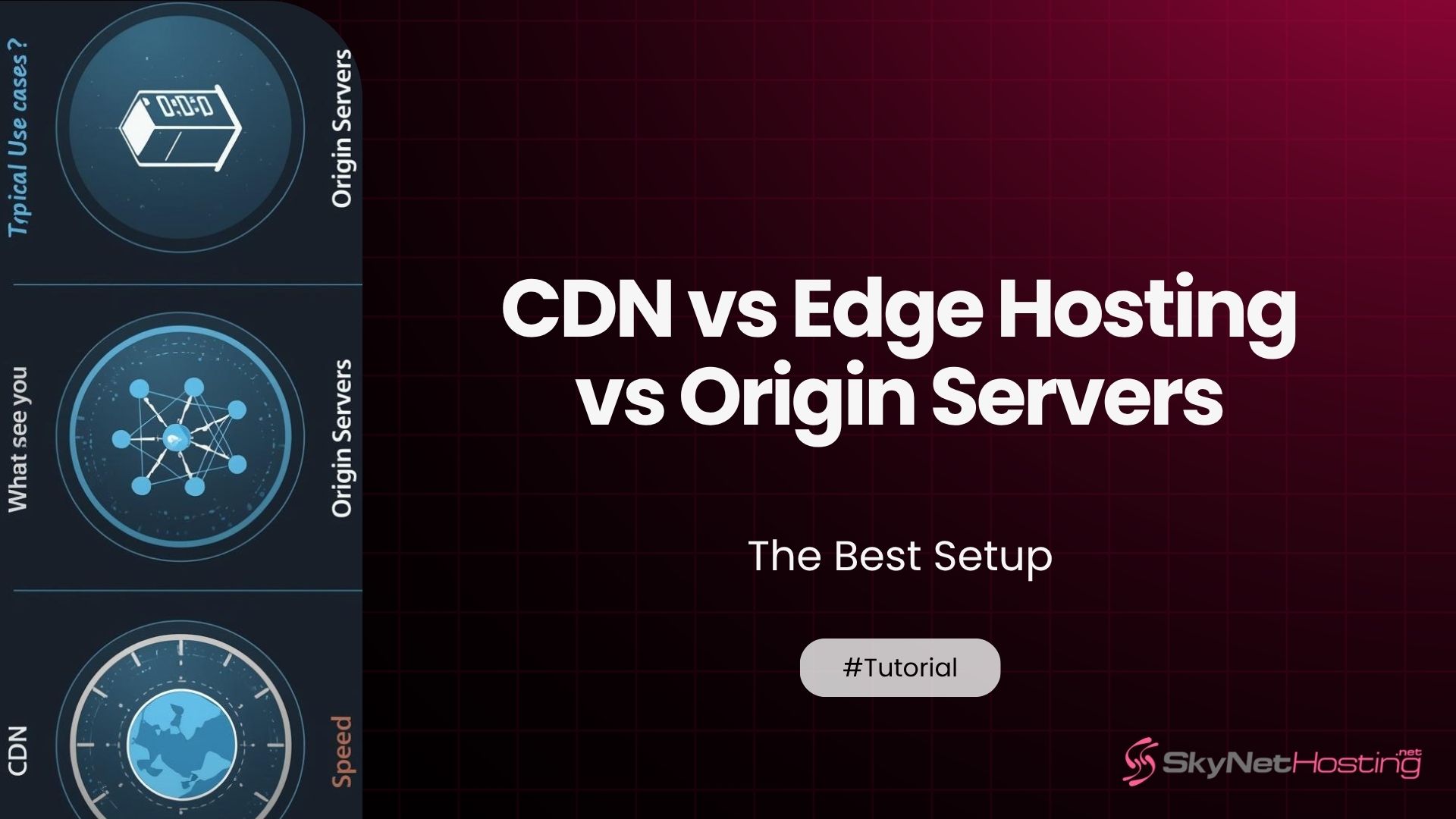 CDN vs Edge Hosting vs Origin Servers: The Best Setup